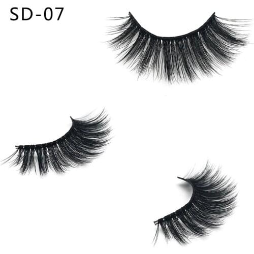 Xinleyong natural false eyelashes fake lashes long makeup 3d mink lashes eyelash extension mink eyelashes