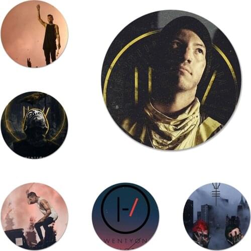 Twenty One Pilots Badge Brooch Pin Accessories For Clothes Backpack Decoration gift