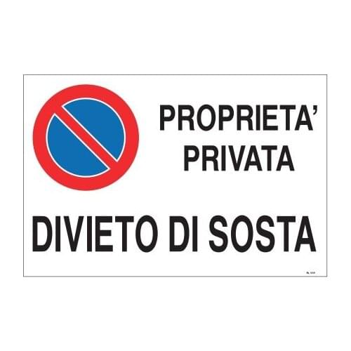 SIGN FOR ALL. PROPRIETARY PRIVATE