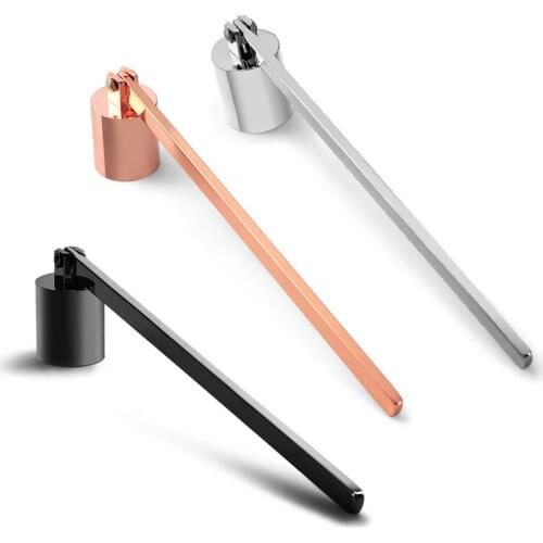 16cm Candle Extinguisher Candle Snuffer Wick Snuffer Home Hand Put Off Tool Stainless Steel Accessories for Tea Light Jar Candle