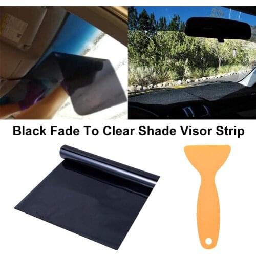 20cmx150cm Solar Film for Car Front Windscreen Clear Solar Protector Sticker Films Anti-UV Sun Shade Car Sun Protection