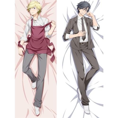 2021-Febury Update Hitorijime My Hero Japanese Anime Otaku Dakimakura Pillow Case Hugging Body Pillow Cover Case