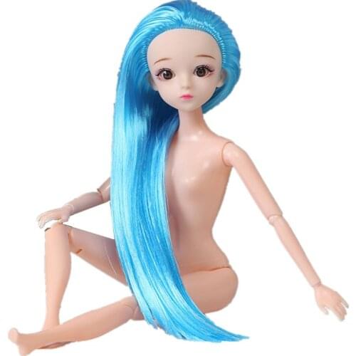 30cm Fashion Doll Toys for Girls 1/6 Bjd Dolls Body Make-up 3D Eyes Beautiful Princess Baby Girl Dolls Plastic DIY Toy for Girls