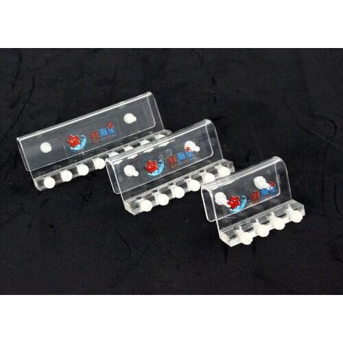 Acrylic aquarium dosing pump hose tube holder 4/6/8 hole burette tube rack hanging bracket mount for fish tank