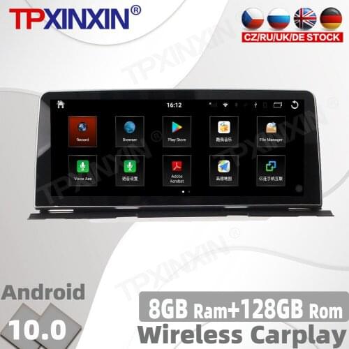 8 +128GB Android 10.0 For BMW 6 6GT M6 2010 - 2017 Car Radio Multimedia Video Player Navigation GPS Accessories Auto 2din No DVD
