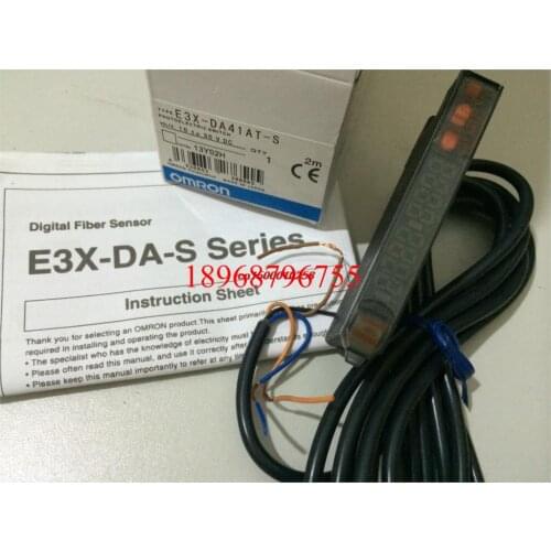 FREE SHIPPING E3X-DA41AT-S Fiber amplifier sensor
