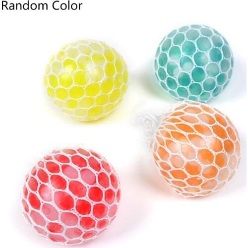Decompression Grape Shape Stress Ball Color Sensory Toy Novelty Simulation Decompression Toy Office Pressure Release Toy