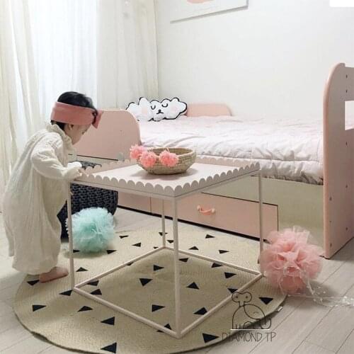 Infant Jute Woven Floor Mat Childrens Home Carpet Toddlers Safety Activity Blanket Photography Props Room Decor Baby Supplies