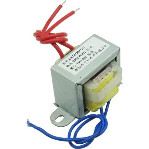 EI41-6W Power Transformer 6W DB-6VA 220V to 18V 0.3A AC AC12V 330mA