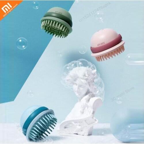 Youpin mijia electric head massage comb degreasing massage scalp low frequency IPX7 waterproof relieve fatigue reduce hair loss