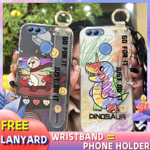 Dirt-resistant For Girls Phone Case For Huawei Nova2 Anime Black Case For men Glitter Anti-dust New