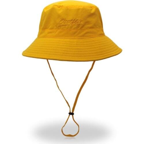 Outdoor Summer Sunscreen Hats 2020 new Fishermans Hat Unisex Basin Chapeau Foldable Bucket Hat Polyester Fishing Hunting Cap