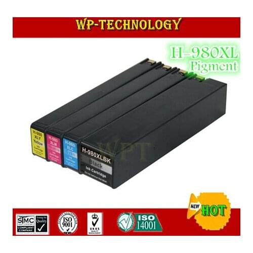 Pigment Compatible ink cartridges suit for HP980XL HP981XL , suit for HP X555dn X555xh X585dn MFP X585f MFP X585z MFP etc