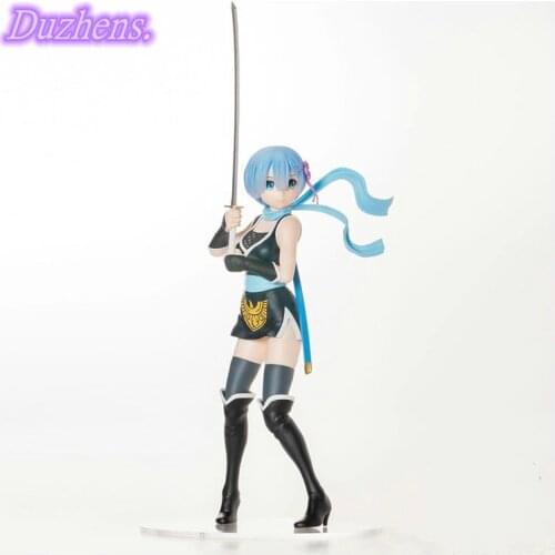 Re:Zero kara Hajimeru Isekai Seikatsu REM RAM ninja PVC Action Figure Anime Figure Model Toys Figure Collection Doll Gift