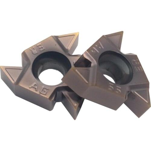 16ERM AG55 LF6018 20PCS CNC Carbide Insert Lathe Cutter carbide inserts, CVD coating, to cut steel,stainless steel and cast iron