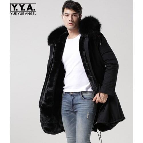 Мужские парки с мехом YueYueAngel China At AliExpress