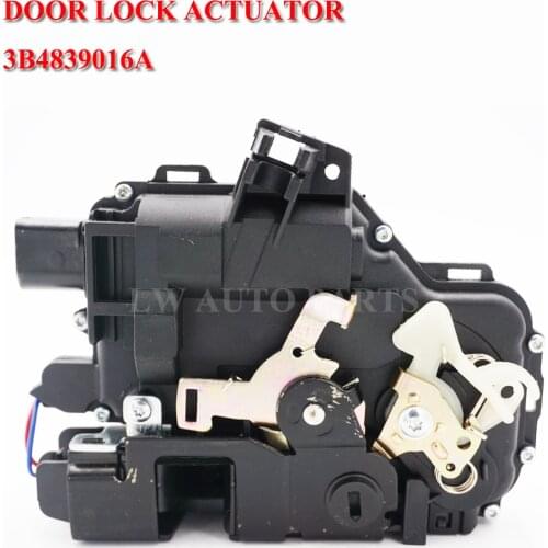 Rear Right Door Lock Mechanism For VW /GOLF /BORA /LUPO /PASSAT B5 MK4 /SEAT /Skoda 3B4839016A