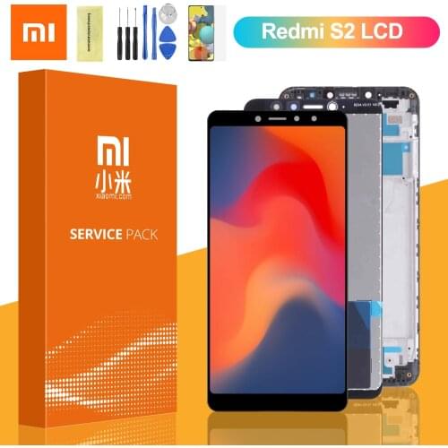 100% Original New For Xiaomi Redmi S2 LCD Display Touch Screen Digitizer Assembly with Frame For redmi s2 lcd Phone Pantalla