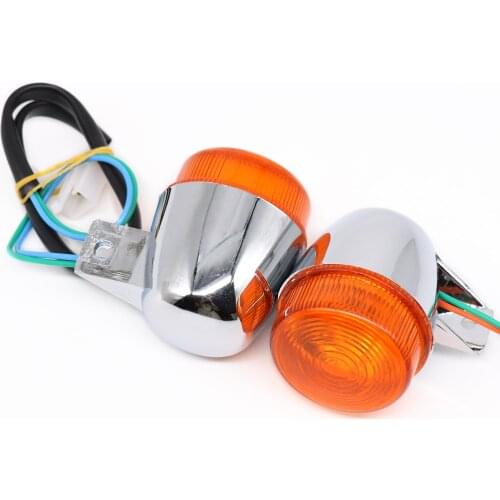 2Pcs Electric car motorcycle accessories big turtle king turn signal scooter front direction light rear tail light assembly