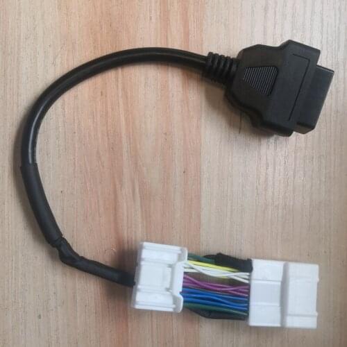 20 pin male female connector before January 2019 Tesla model 3 OBD II diagnostic harness electric cable 90980-12741 90980-12740
