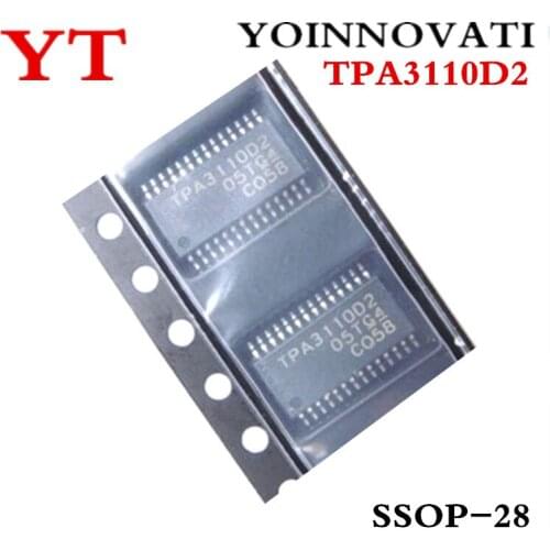30PCS/LOT new and original TPA3110D2 TPA3110 SSOP-28 IC Best quality