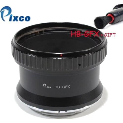Pixco HB-GFX Lens Adapter Suit for Hasselblad Lens to Fujifilm G-Mount GFX Mirrorless Digital Camera such as GFX 50S