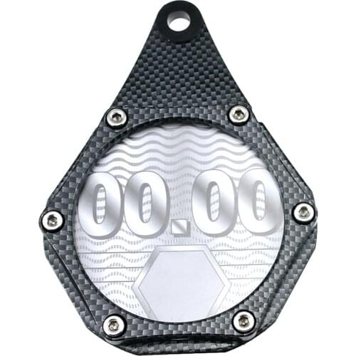 Aluminum CNC Waterproof Motorcycle Tax Disc Plate Holder for Scooters Quad Bikes Mopeds ATV