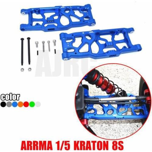 ARRMA 1/5 KRATON 8S ARA110002T1/ARA110002T2 aluminum alloy rear lower A arm rear lower swing arm-1 pair ARA330590+ARA330564