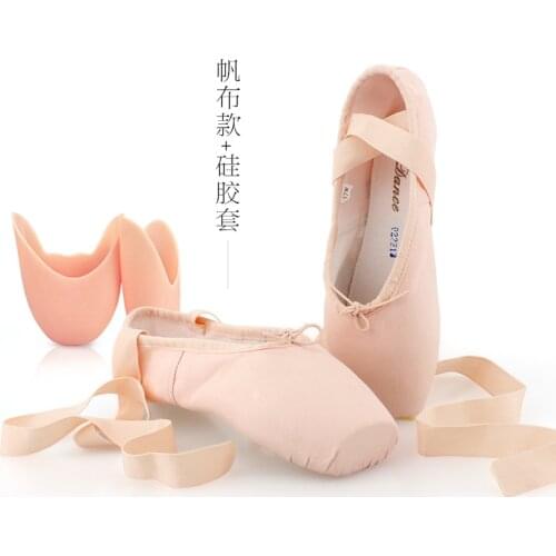 Ballet Dance Shoes Child and Adult Ballet Pointe Dance Shoes Professional with Ribbons Shoes Woman Zapatos Mujer Sneakers Women
