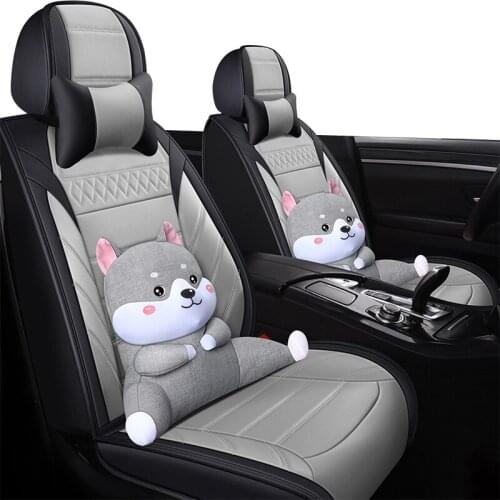 Black Car seat cover for dodge journey nitro ram 1500 caliber charger Challenger avenger accesorios