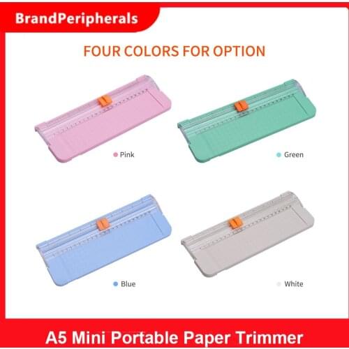 A5 Mini Portable Paper Trimmer Paper Cutter Cutting Machine 9Inch Cutting Length for Craft Paper Photo Laminated Paper Scrapbook