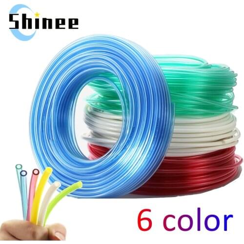 1 meters Pneumatic Tube Air Tubing Component Colorful Air Hose 4mm 6mm 8mm 10mm 12mm PU Pipe Air Line Hose for Compressor