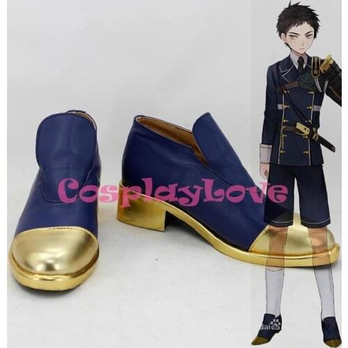 Custom Made Japanese Game Touken Ranbu Online Atsu Toushirou Cosplay Boots Shoes Slipper For Halloween Christmas