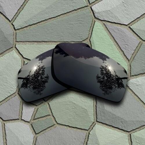 Grey Black Sunglasses Polarized Replacement Lenses for Oakley Twitch