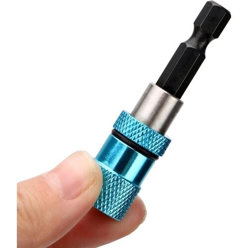 NICEYARD 1/4 Hex Connecting Rod 60mm Rod Electric Drill Wind Batch 6.35mm Shank Diameter Electric Quick Release Connecting Rod