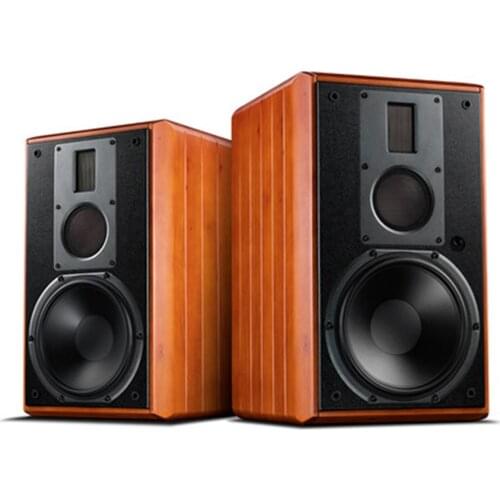 HIVI M5A Three-way Wireless Active Bookshelf Speakers 8" midbass isodynamic ribbon tweeter WIFI WLAN Bluetooth Active Speaker