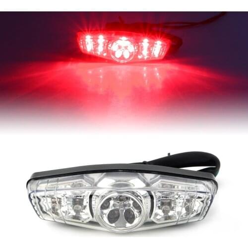 Motorcycle Rear Tail Light Integrated LED Taillight Universal For Harley Honda Yamaha Kawasaki Suzuki ATV Dirt Bike/Scooter etc