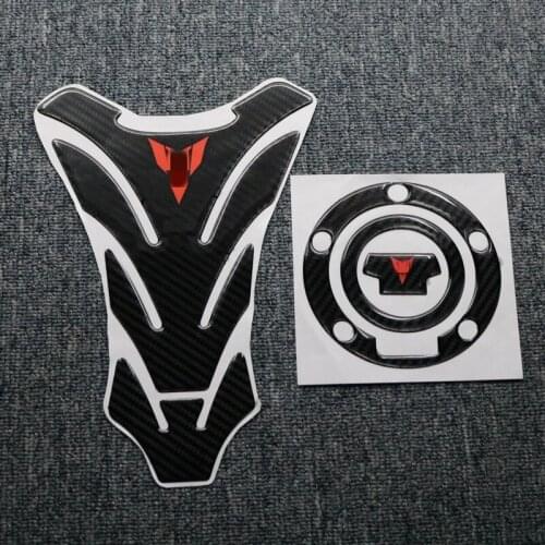Motorcycle Carbon Fiber TankPad Protector Fuel Oil Cover Sticker fit for Yamaha MT-07 MT-09 FZ07 FZ09 MT07 MT09