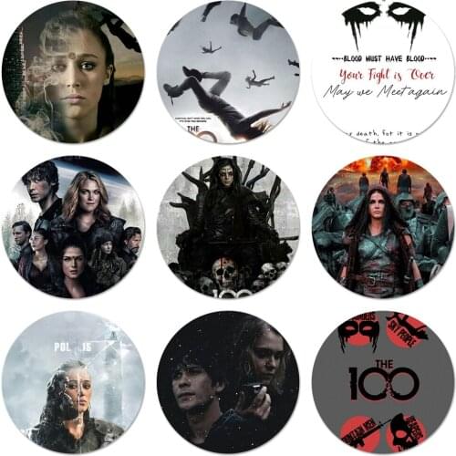 The 100 series Badge Brooch Pin Accessories For Clothes Backpack Decoration gift 58mm