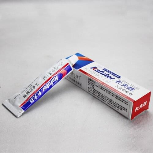 2pcs Kafuter 100g K-5931W lamp sealant CFL Silicone industrial adhesives white