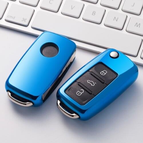2019 New Soft TPU Key case for car For VW Golf Bora Jetta POLO GOLF Passat Skoda Octavia A5 Fabia SEAT Ibiza Leon Car Protection
