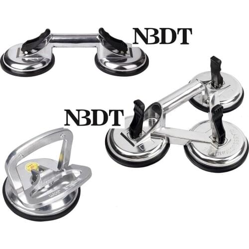 Aluminium Alloy Heavy Vacuum Suction Dent Puller Gripper Plate Lifter For Glass Window Tiles Mirror Granite 1 2 3 Cups