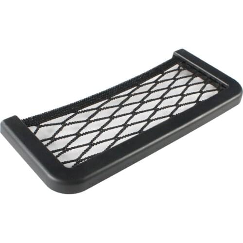 RV car seat side back storage mesh bag rope bag mesh pocket storage bag can be attached to mobile phone mesh bag