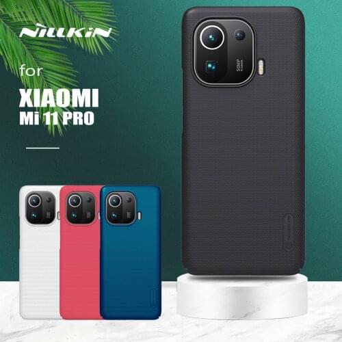 For Xiaomi Mi 11 Pro Case Nillkin Super Frosted Shield Ultra-Thin Hard PC Back Cover for Xiaomi Mi11 Mi 11 Pro 5G Case