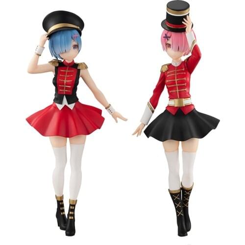21CM Original Re:Life In A Different World From Zero Rem Ram Nutcracker Ver PVC Action Figure Collection Toy With Box