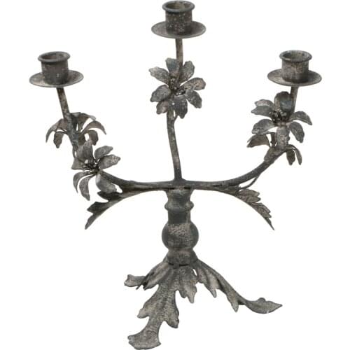 European Retro Candle Holder Metal Creative Wedding Candle Holder Minimalist Christmas Bougeoir Home Decoration DD60ZT