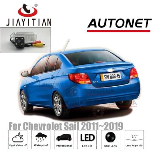 JiaYiTian Rear Camera For Chevrolet Sail 2010 2011 2012 2013 2014 2015 2016 2017 2018 CCD backup camera license plate Camera
