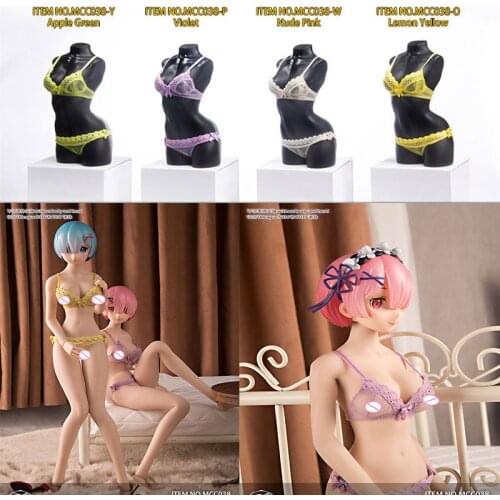 MCCTOYS 1/6 MCC038 Lace Bikini Maid Sisters Underwear Suit Fit 12'' TBL S36/S37 Action Figure Body