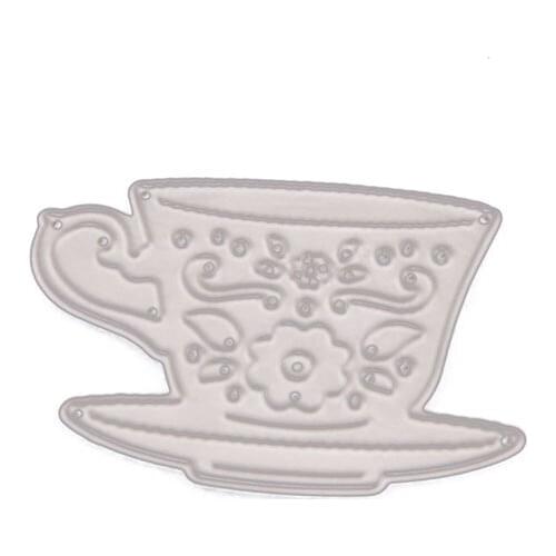 Metal Cutting Dies For Scrapbooking DIY Cup Photo Album Decorative Glass Stamps Embossing Template Maker Tool Mould