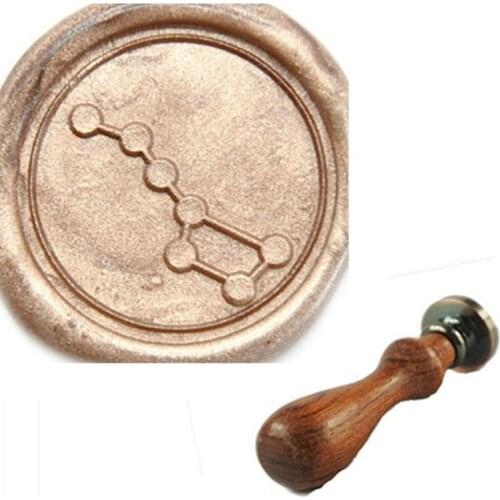Constellation Big Dipper Seal Wax Kit,Vintage Wax Badge Seal Stamp Kit Wax Set Tool Gift,custom
